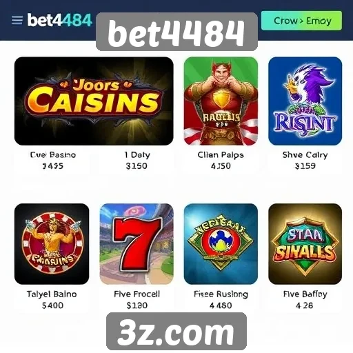 Bet4484: jogos populares entre os usuários