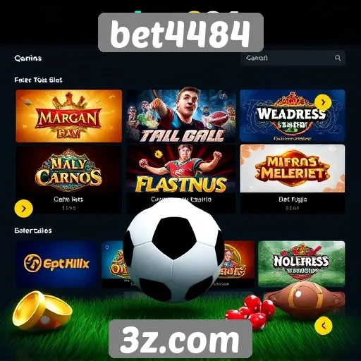 Jogos populares oferecidos no site bet4484